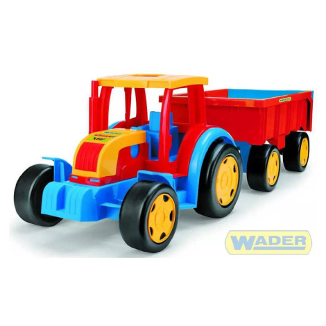 WADER GIGANT traktor s vlekem 66100 na písek