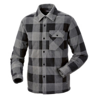 PARKSIDE® Pánský flanelový overshirt (XL (56/58), šedá)