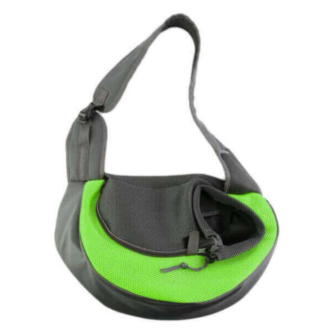 Vsepropejska Travel taška pro psa přes rameno Barva: Zelená, Dle váhy psa: do 2 kg