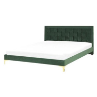 BELIANI postel LIMOUX 180 × 200 cm, sametová, zelená