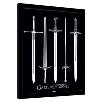 Obraz na zeď - Hra o Trůny (Game of Thrones) - Swords