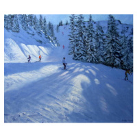 Obrazová reprodukce Morzine, ski run, Andrew Macara, 40 × 33.7 cm