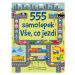 555 samolepek - Vše, co jezdí