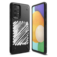 Ringke Onyx Design silikonové pouzdro na Samsung Galaxy A72 / A72 5G black (Paint) (OXSG0047)