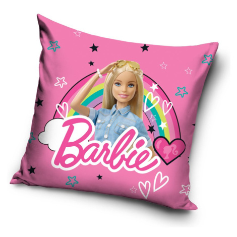 Povlak na polštářek Barbie Kouzelná Duha Carbotex