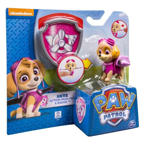 Spin Master Paw Patrol Mini Air Rescue Rubble Pull Back Pup