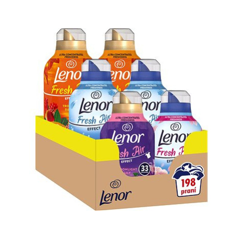 LENOR Fresh Air Effect Mixpack 6× 462 ml (198 praní)