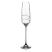 Diamante broušené sklenice na šampaňské Twist 170 ml 2KS