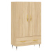 vidaXL Skříň highboard dub sonoma 69,5 x 31 x 115 cm kompozitní dřevo