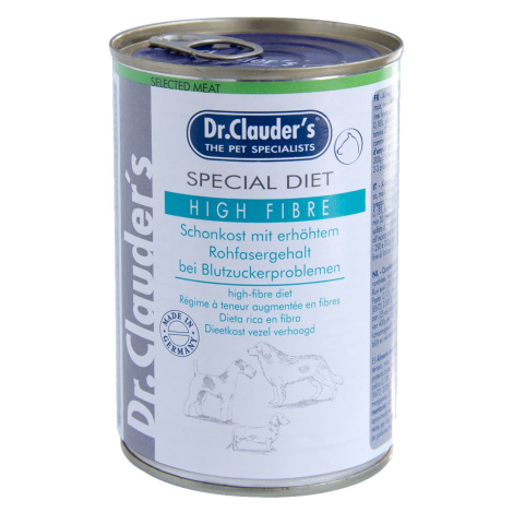 Dr. Clauder's – Special Diet High Fibre-Protein, 6 x 400 g 6x400 g Dr. Clauders