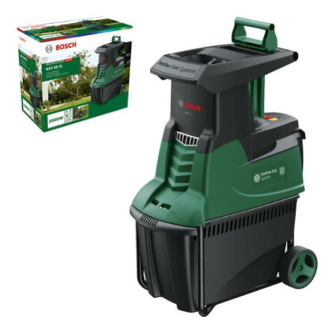 BOSCH AXT 25 TC zahradní bezuhlíkový drtič větví 060080330C