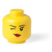 LEGO úložná hlava (velikost S) - winky