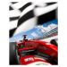 Fotografie Man driving open-wheel single-seater racing car, Jon Feingersh, 30 × 40 cm