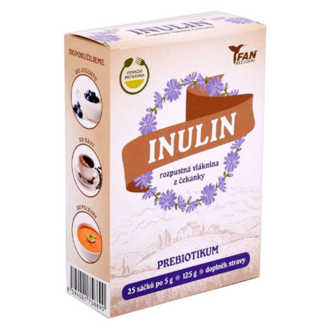FAN sladidla Inulin rozpustná vláknina 25x5 g