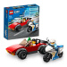 LEGO® City 60392 Honička auta s policejní motorkou