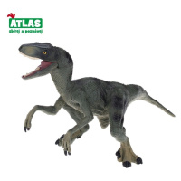 Atlas velociraptor šedý 15cm