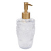 Dávkovač mýdla | COIMBRA | průhledné sklo | 8X8X17,8 cm | 866697 Homla