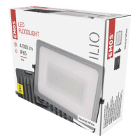 LED reflektor ILIO 51 W, černý, neutrální bílá