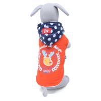 Vsepropejska Esme zimní bunda pro psa Barva: Oranžová, Délka zad (cm): 19, Obvod hrudníku: 28 - 