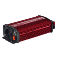 Měnič napětí GETI GPI 612 12V/230V 600W USB