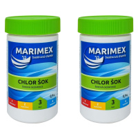Marimex Chlor Šok 0,9 kg - sada 2 ks