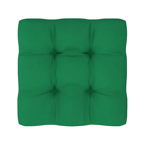 SHUMEE Poduška na pohovku z palet 12 × 50 × 50 cm, zelená