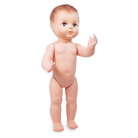Petitcollin Koupací panenka 40 cm (hnědé oči)