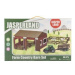 Teddies Sada domácí farma plast se zvířátky s traktorem 51ks v krabici 45x29x5,5cm