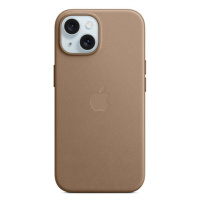 iPhone 15 FineWoven Case with MS - Taupe