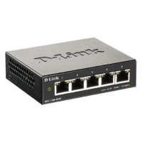 D-Link DGS-1100-05V2 5-port Gigabit Smart Managed switch, fanless