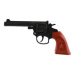 Teddies Revolver/pistole na kapsle 8 ran plast 20cm na kartě 15x25x3cm