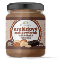 Dr.Natural Arašídový krém s hořkou čokoládou, 500 g