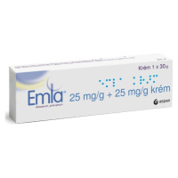 EMLA 25MG/G+25MG/G CRM 1X30G