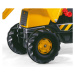 Šlapací traktor JCB s přední i zadní lžící Rolly Toys 812004