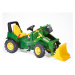 Šlapací traktor s lyžicou John Deere Rolly Toys 710126