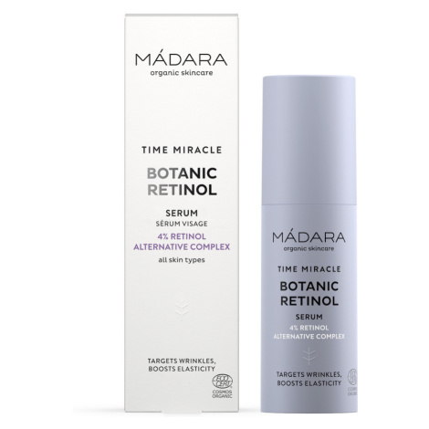 MÁDARA TIME MIRACLE Botanic Retinol pleťové sérum 30 ml