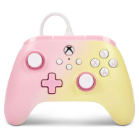 PowerA Advantage drátový herní ovladač pro Xbox Series X|S Pink Lemonade (XBOX/PC)