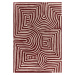 Vínový ručně tkaný vlněný koberec 120x170 cm Reef – Asiatic Carpets