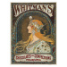 Obrazová reprodukce Whitman's Chocolates & Confections, Alfons Mucha, 30 × 40 cm