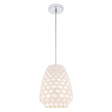 Viokef Lighting Lustr na lanku FELICIA 1xE27/60W/230V bílá 4339600