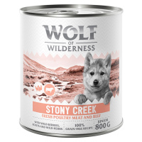 Wolf of Wilderness konzervy, 24 x 800 g za skvělou cenu - Junior 