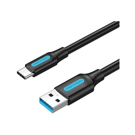 Vention USB 3.0 to USB-C Cable 1M Black PVC Type