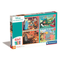 Clementoni 4v1 Puzzle Disney Classic 21523