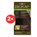 BIOKAP Nutricolor Delicato Natural light Chestnut Gentle Dye 5.0 (2× 140 ml)