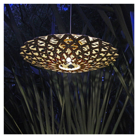 david trubridge david trubridge Flax závěsné světlo Ø 80cm bambus