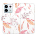 iSaprio flip pouzdro Ornamental Flowers pro Xiaomi Redmi Note 13 Pro+ 5G
