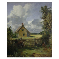 Obrazová reprodukce Cottage in a Cornfield, Constable, John, 30 × 40 cm