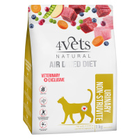 4Vets Natural Feline Urinary - výhodné balení: 2 x 1 kg