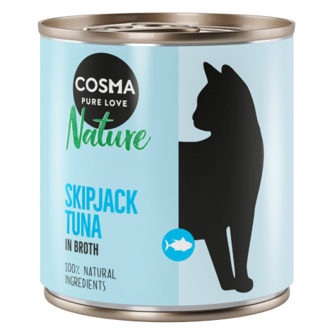 Cosma Nature 6 x 280 g - Tuňák pruhovaný