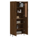 vidaXL Skříň highboard hnědý dub 69,5 x 34 x 180 cm kompozitní dřevo